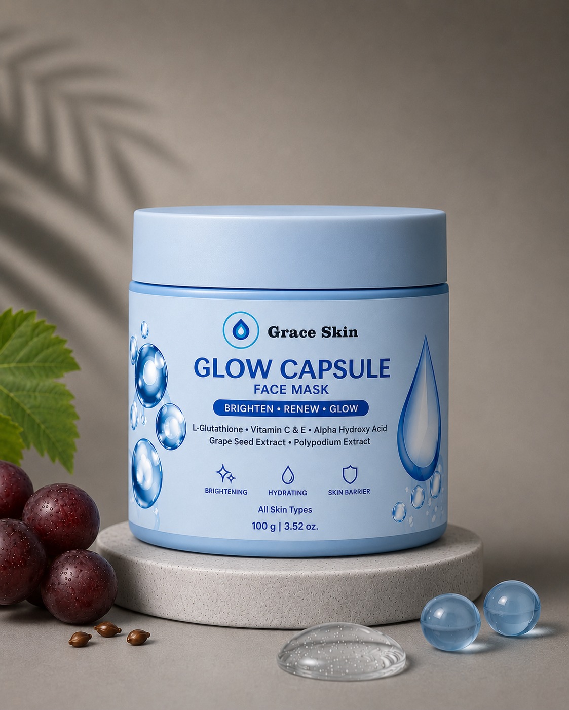 Grace Glow Capsule Face Mask